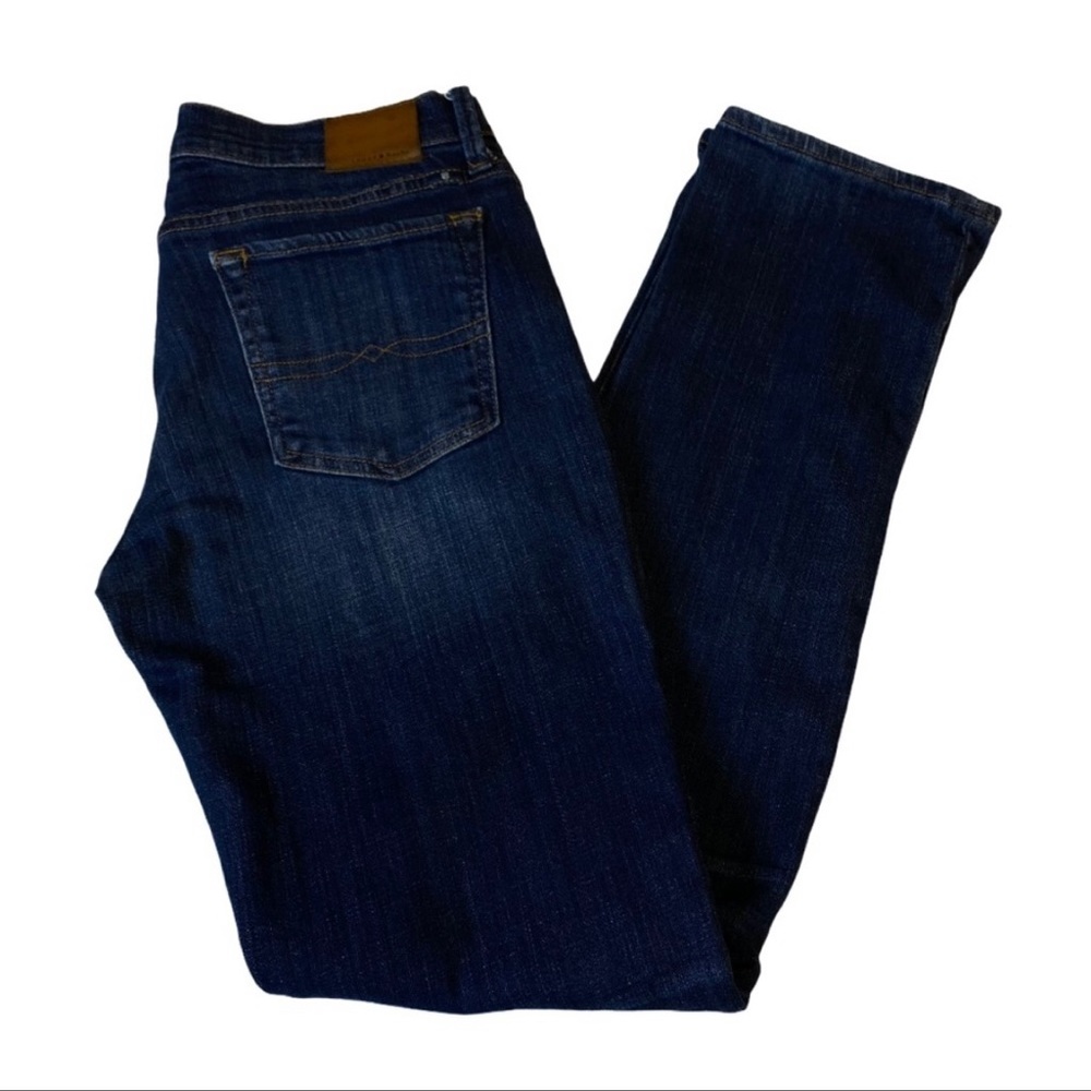 Lucky Brand Women’s Sweet Straight Dark Wash Pants 6|28
